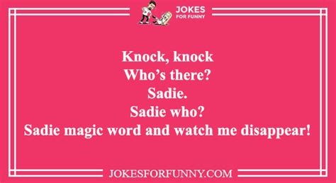 Knock Knock Jokes Flirty Cute Knock Knock Jokes To Tell Your