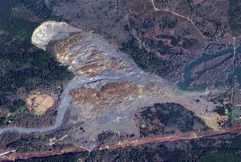 New Satellite Image Shows Vast Reach Of Oso Mudslide