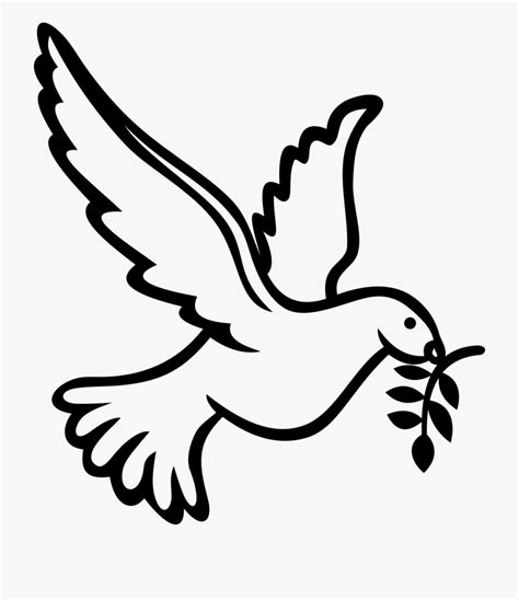 Pigeon Clipart Holy Holy Spirit Symbol Doves Transparent Cartoon