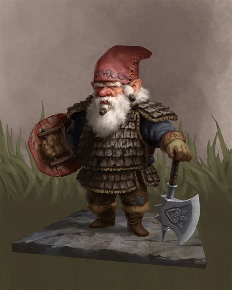 Artstation Gnome Warrior