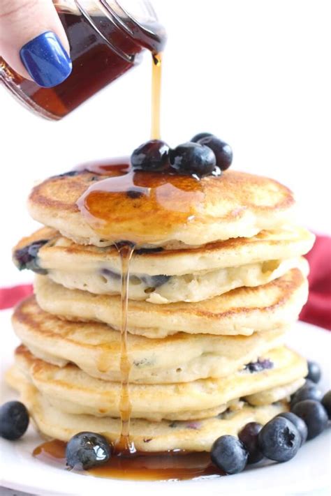 Blueberry Pancakes Mama Loves Food