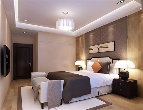 Modern Bedroom 3d Model Max