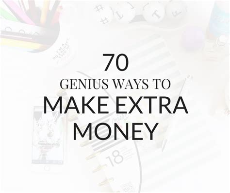 70 Smart Ways To Make Money On The Side In 2021 Mint Notion