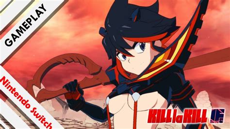 kill la kill if ryuko vs satsuki switch [gameplay de la demo] youtube