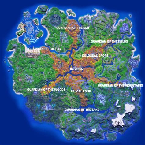 Fortnite Chapter 2 Season 6 Map Colossal Crops The Spire And More