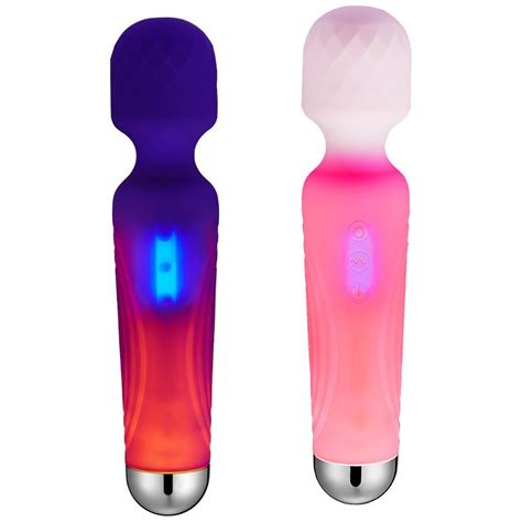 30 Speeds Waterproof Luminous Cordless Electric Lighting Vibrator Sex Products China Electric