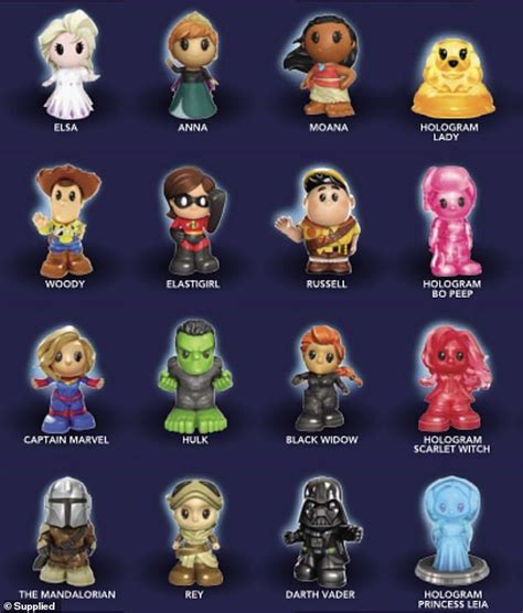 Collect All The Disney Plus Ooshies From Woolworths