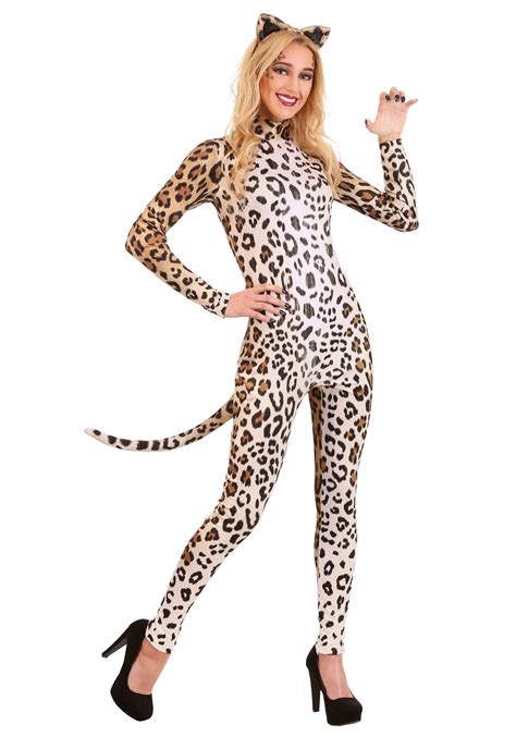 Leopard Womens Catsuit