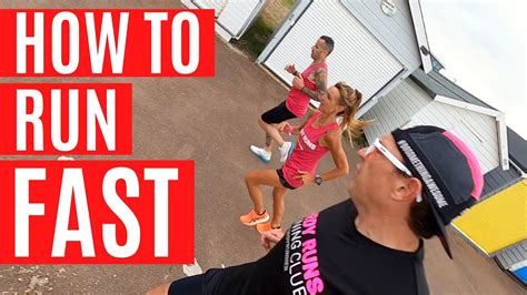 5 Tips To Run Faster Become A Faster Runner Youtube