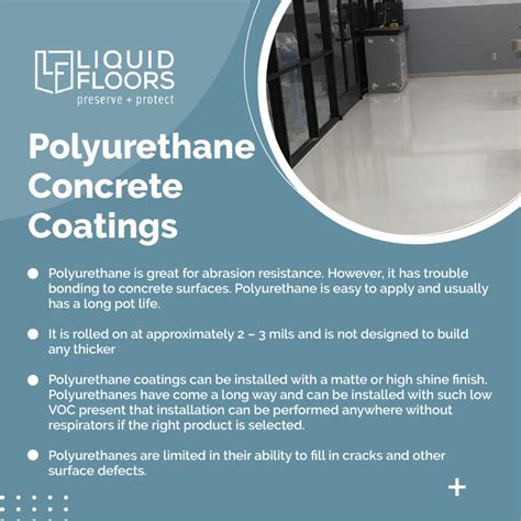 Epoxy Or Polyurethane Heres What You Need To Know Liquid Floors Inc