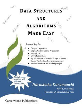 Data Structures And Algorithms Made Easy By Narasimha Karumanchi
