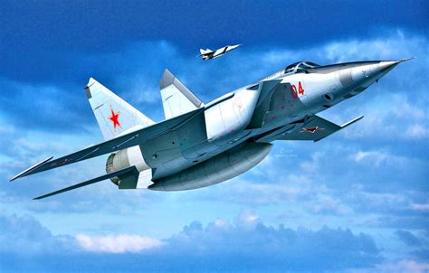 Wallpaper The Soviet Air Force The Mig 25 Supersonic Aircraft