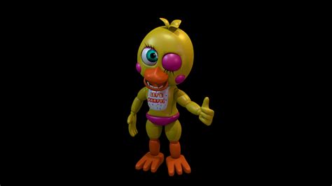 Adv Toy Chica Finally Rigged Now To Port It Rfivenightsatfreddys