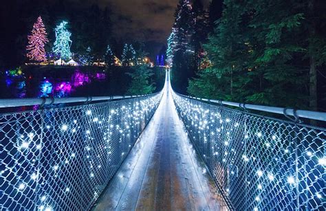 Capilano Canyon Lights 2024 North Vancouver Vancouver Christmas Guide