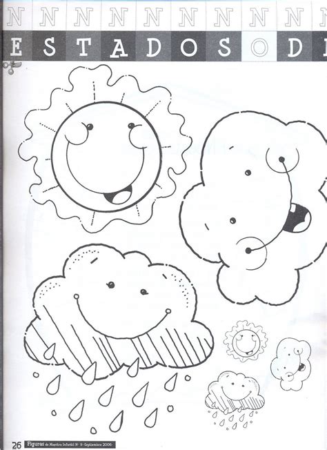 Recursos Para EducaciÓn Infantil Dibujos E Imágenes Del Tiempo