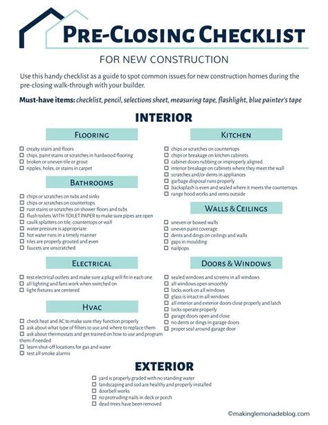 Building A House Grab This Free Checklist Building A House Home