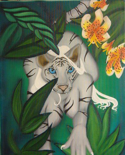 Tigress Painting By Angeldess On Deviantart