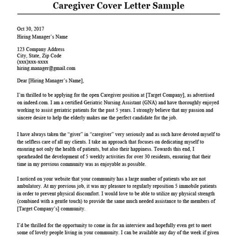 First, talk about your degree, listing any relevant modules. Cover Letter For Caregiver Job Without Experience - 200 ...