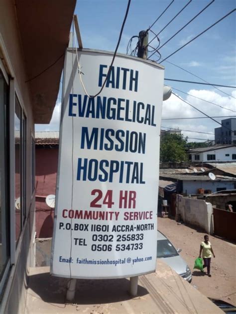 Faith Evangelical Mission Clinic Accra Contact Number Contact Details Email Address