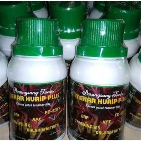 Jual Perangsang Tunas Mekar Hurip Plus 100 Ml Untuk Tanaman Hias Di