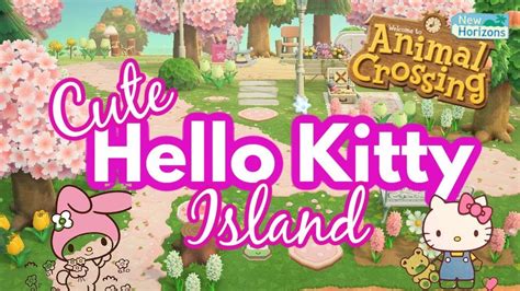 Sanrio Hello Kitty Island Tour Animal Crossing New Horizons Youtube
