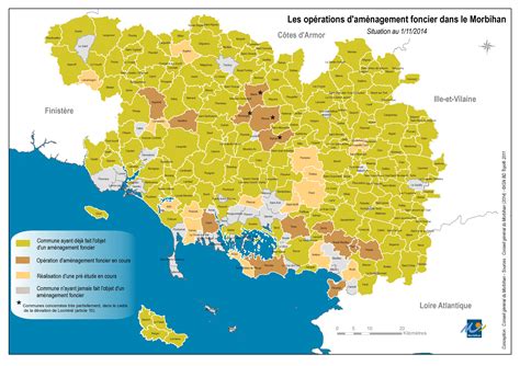 D Partement Carte Morbihan Carte D Partement Du Morbihan Carte