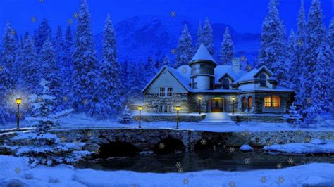 Snowy Cottage Screensaver Free Lasopareports