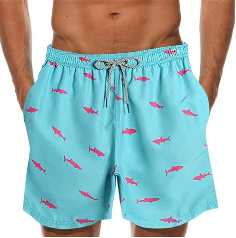 Mens Swimming Trunks Shorts Casual Summer Beach Shorts Pants Quick Dry