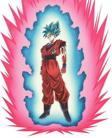 Super saiyan blue kaioken x10 is born out of goku's attempt to go pass super saiyan god. Goku SSB Kaioken | Dragon ball goku, Dragon ball super ...