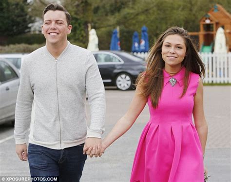 Towies Fran Parman And James Diags Bennewith Arrive Hand In Hand Daily Mail Online