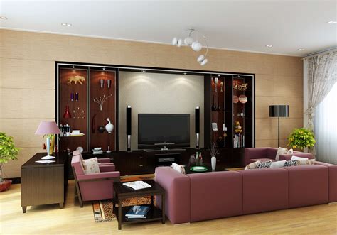 Living Room Showcase Design Foshan Nanhai Living Room Showcase Design