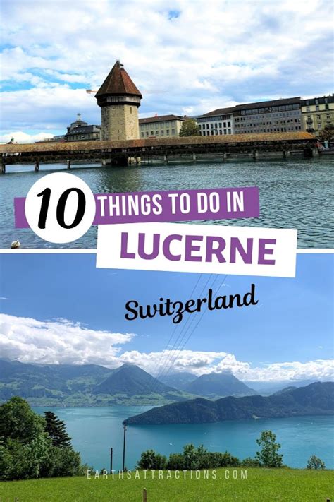 Insiders Guide To Lucerne Switzerland The Best Things To Do In