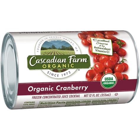 Cascadian Farm Organic Cranberry Frozen Concentrate Juice