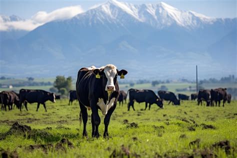 Premium Ai Image Scenic Graze Cows Enjoying Green Pasture Faroff