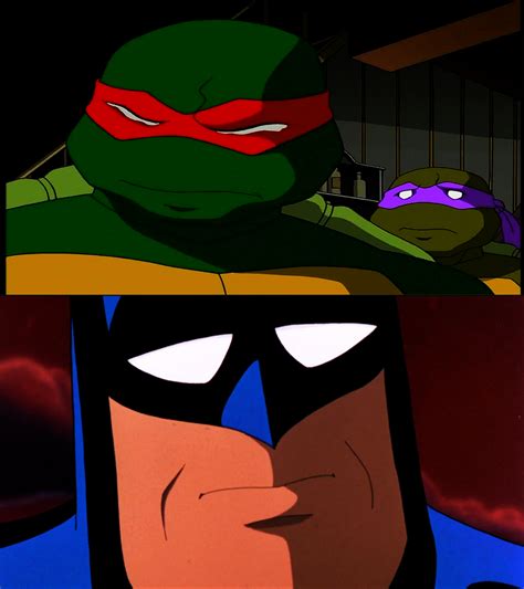 Batman Reacts To Raph Crying By Niklasm15 On Deviantart