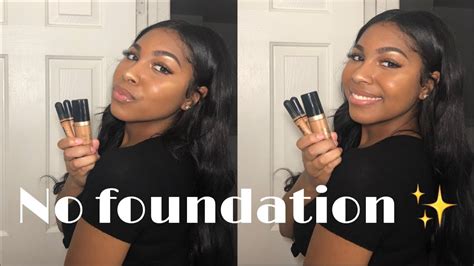 Flawless Skin No Foundation Concealer Only Makeup Look Under 10