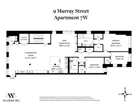 9 Murray Street 7w In Tribeca Manhattan Streeteasy