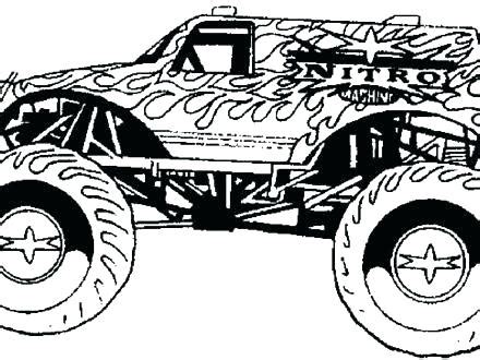 What kind of monsters are in monster jam? Monster Jam Coloring Pages at GetDrawings | Free download