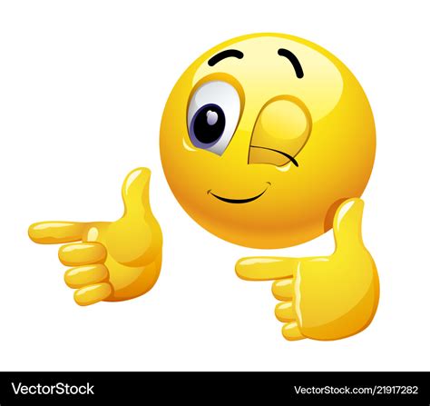 winking smiley gesturing with his hand royalty free vector free nude porn photos