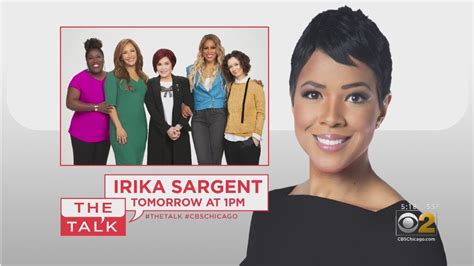 Cbs 2s Irika Sargent To Appear As Co Host On The Talk Friday Youtube