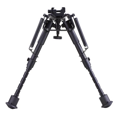 Cvlife 6 9 Inches Tactical Rifle Bipod Adjustable Spring Return With
