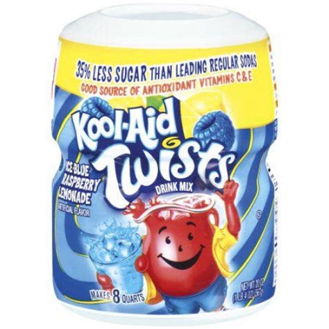 Kool Aid Drink Mix Ice Blue Raspberry Lemonade Hollywood Candy Store