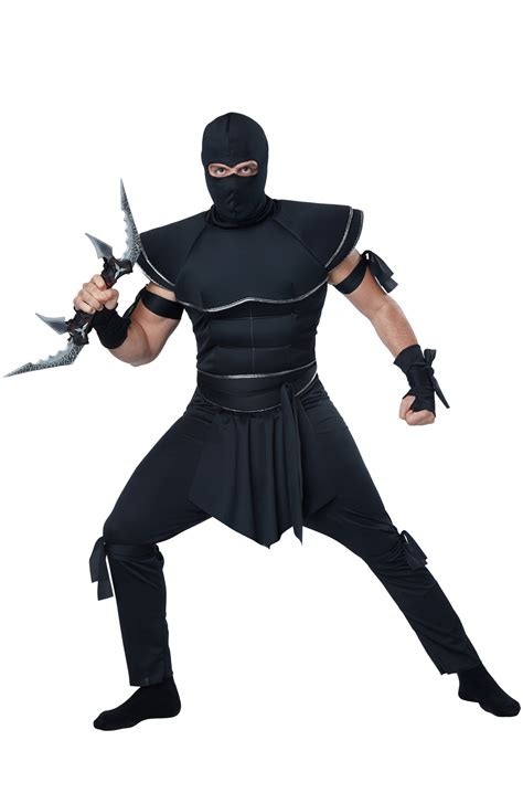 Brand New Japanese Stealth Ninja Adult Costume Ebay