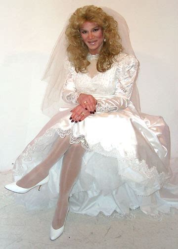 This Beautiful And Glamorous Bridal Crossdresser The Transgender