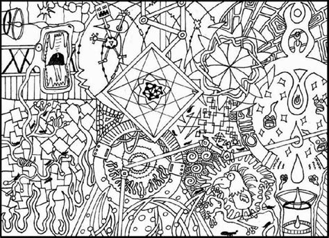 Printable Trippy Coloring Pages - Coloring Home