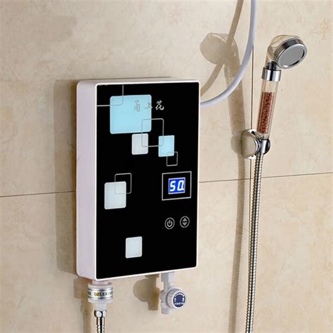 Aliexpress Com Buy Instant Electric Shower Electric Water Heater Speed Hot Shower Bath