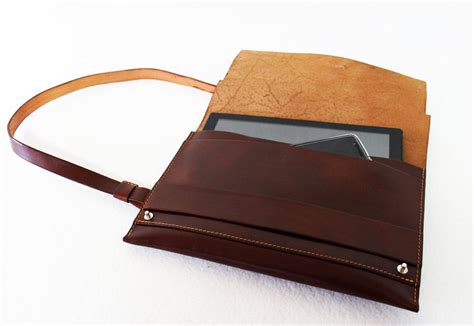 Leather laptop case, Leather iPad case, Leather bag, Leather shoulder bag, Leather clutch