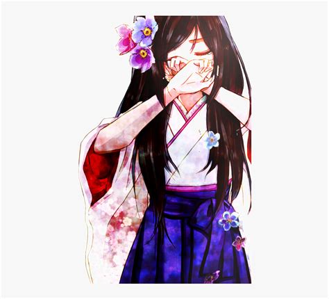 Transparent Girl Crying Png Anime Broken Heart Girl Png Download