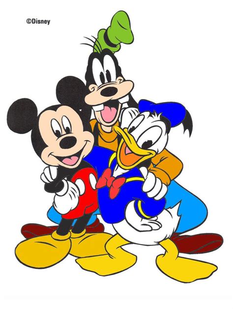 Mickey Goofy Donald Coloring Attempt By Kyoko Li On Deviantart
