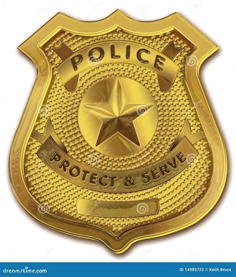 Policeman Badge Clipart